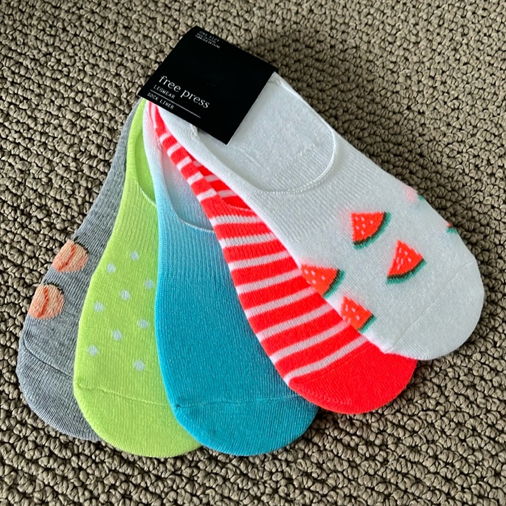 Free Press Sock Liners - Set of 5
